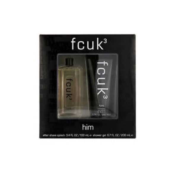 FCUK 3 For Him 2 Piece 100ml Gift Set